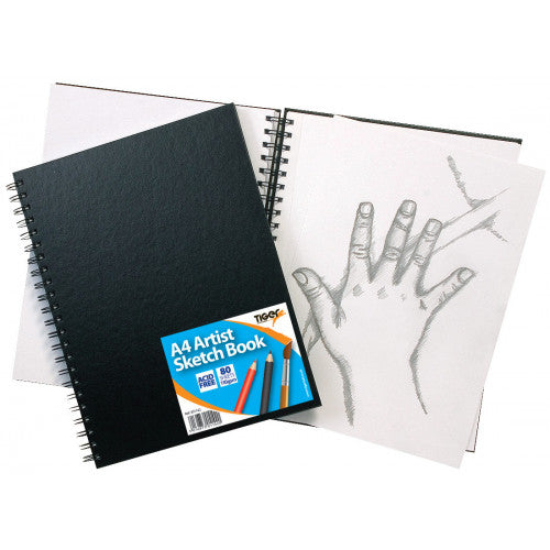 Sketch Book, A4, Spiral Bound