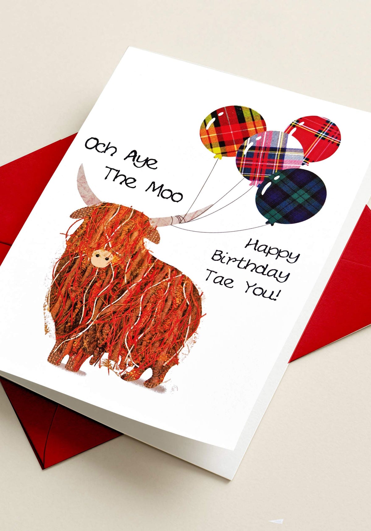 Birthday Och Aye the Moo Card