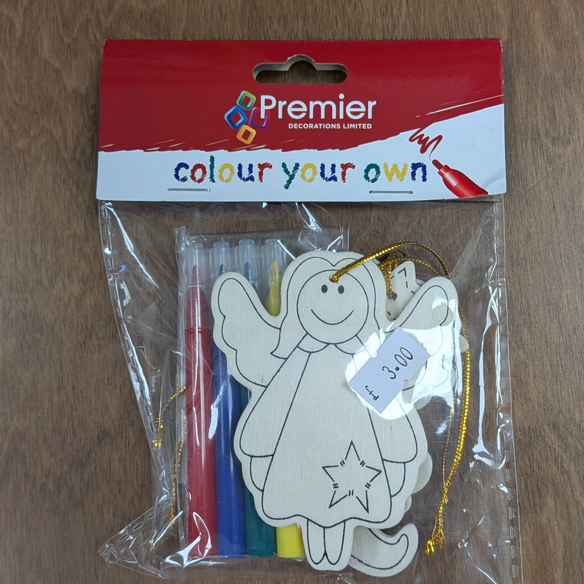 Colour Your Own Christmas Ornaments