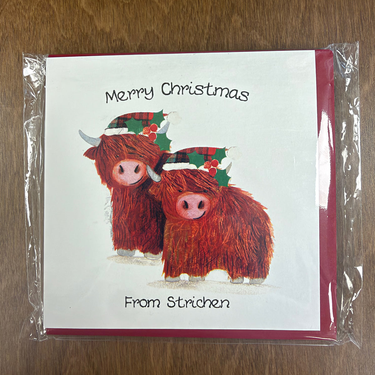 Notecards, Pk of 6 - Merry Christmas from....