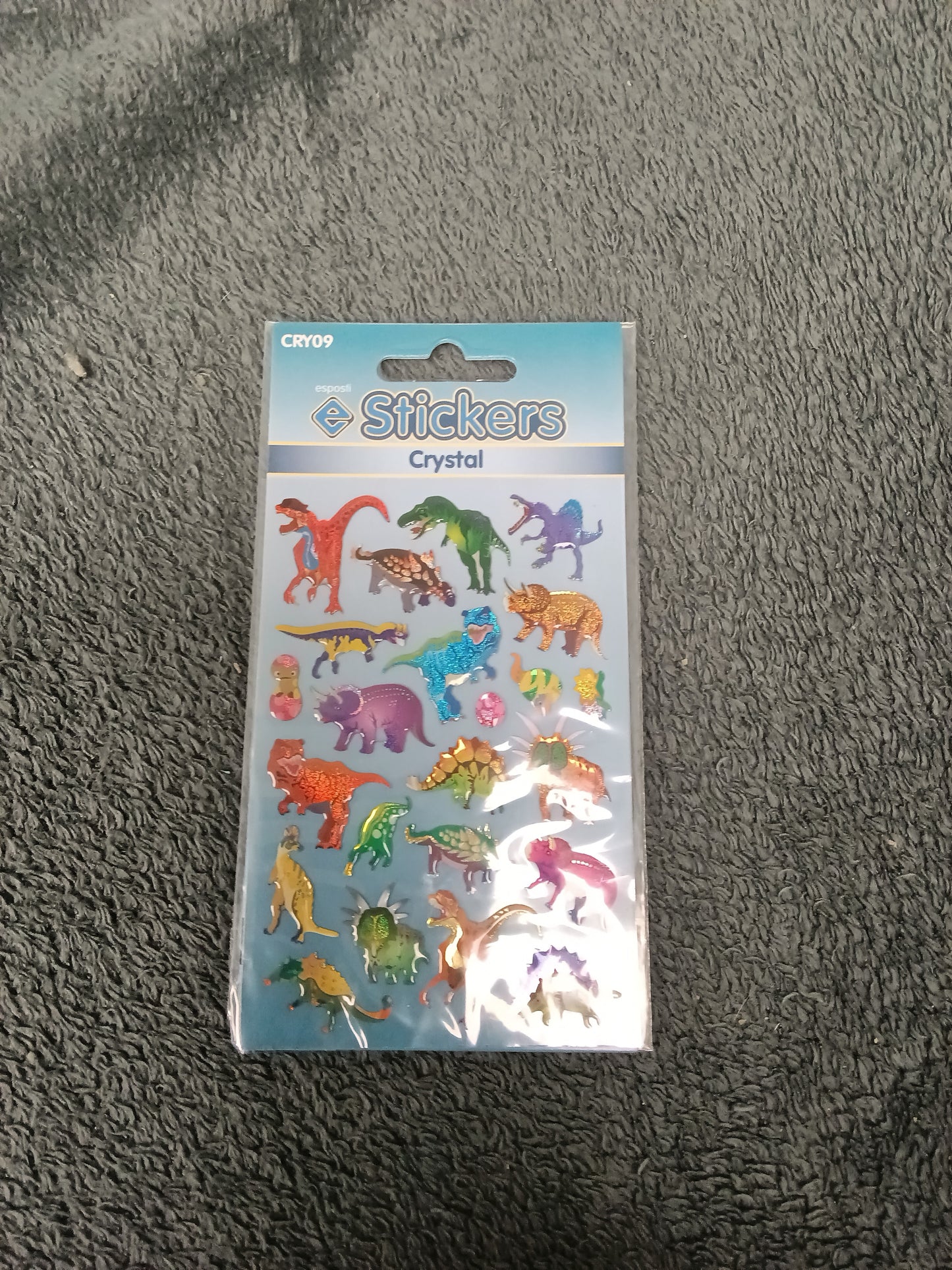 Stickers - Crystal Dinosaurs