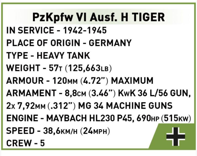 Panzer VI Tiger 131 (1:48 scale)