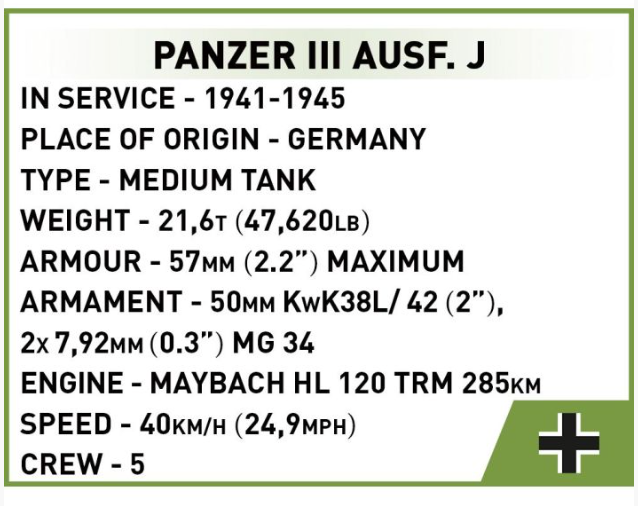 Panzer III Ausf J.