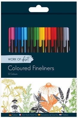 Coloured Fineliner Pens