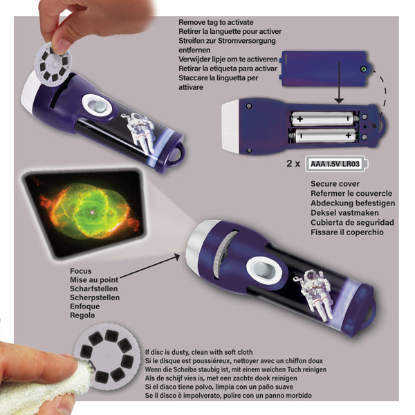 Space Torch and Projector