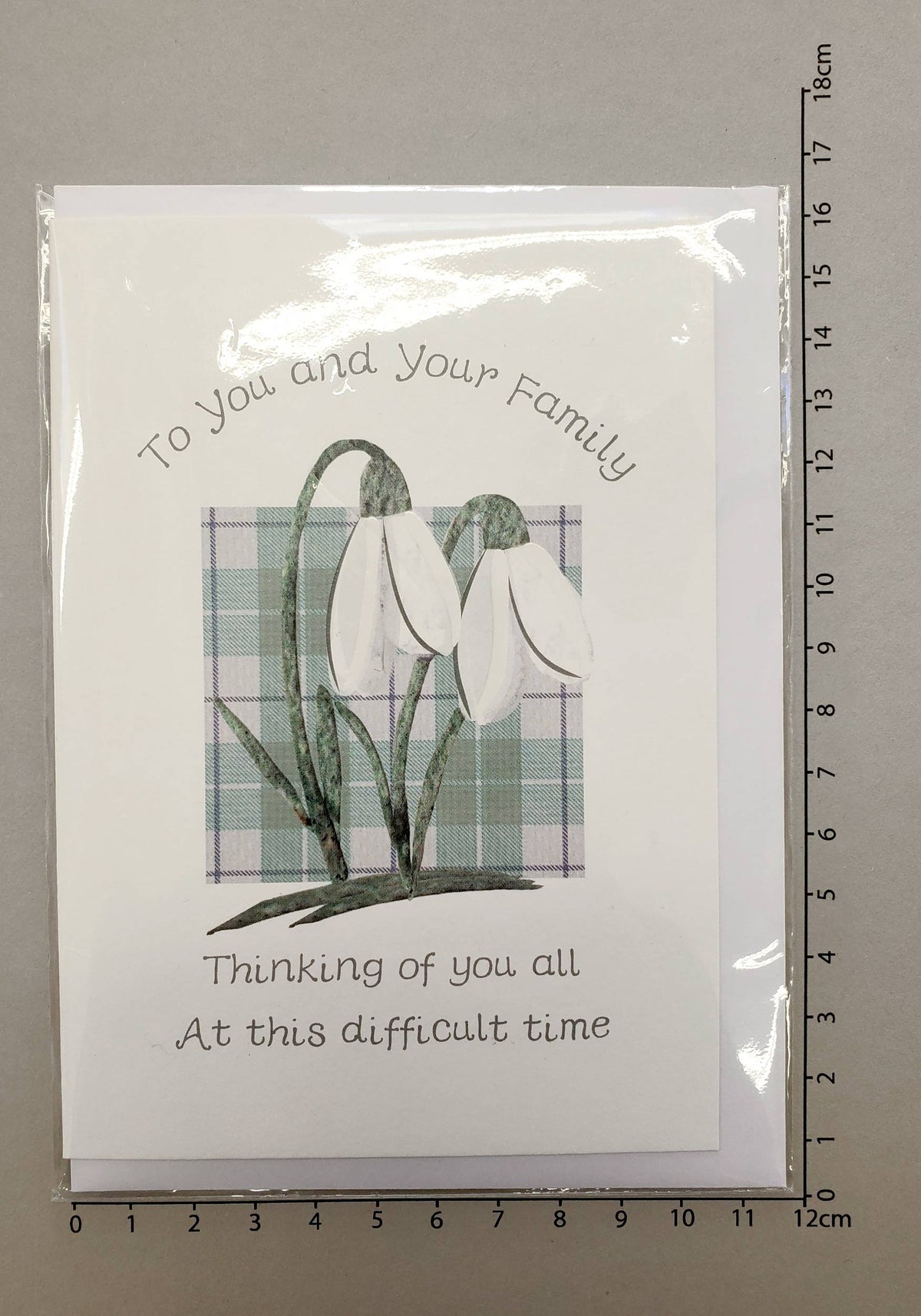 Sympathy Snowdrops Card