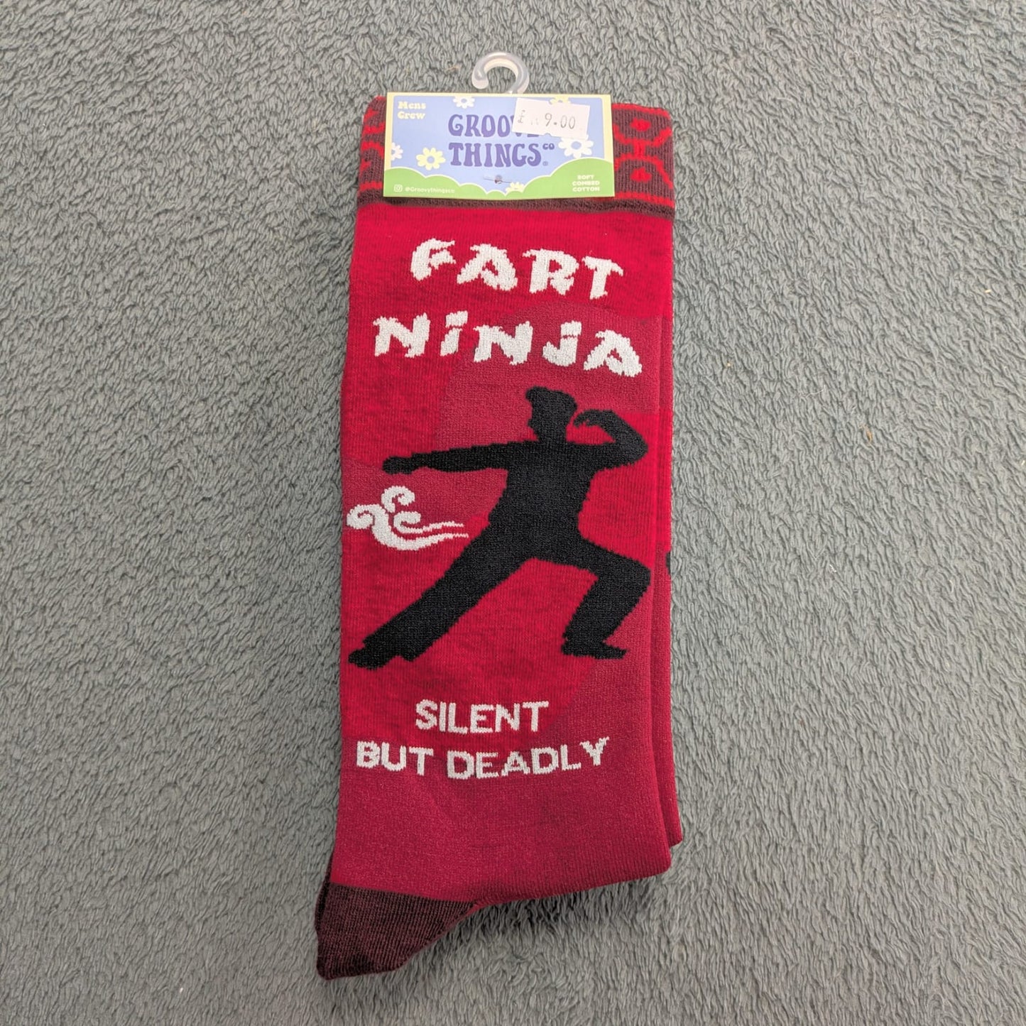 Fart Ninja Socks by Groovy Things