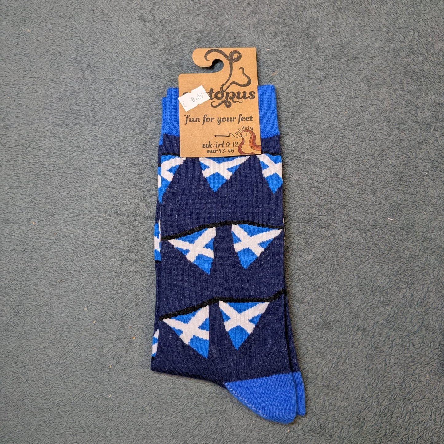 Scottish Bunting Socks by Socktopus