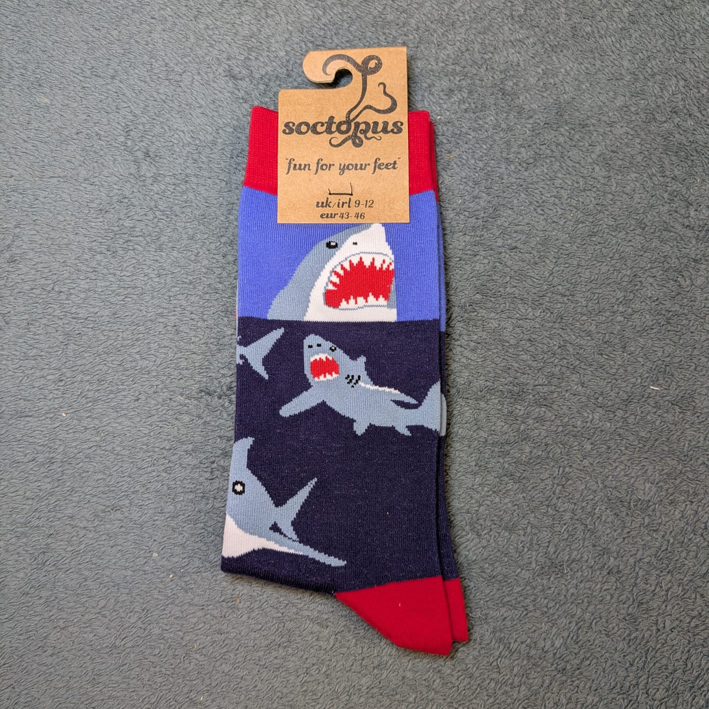 Shark Socks by Socktopus