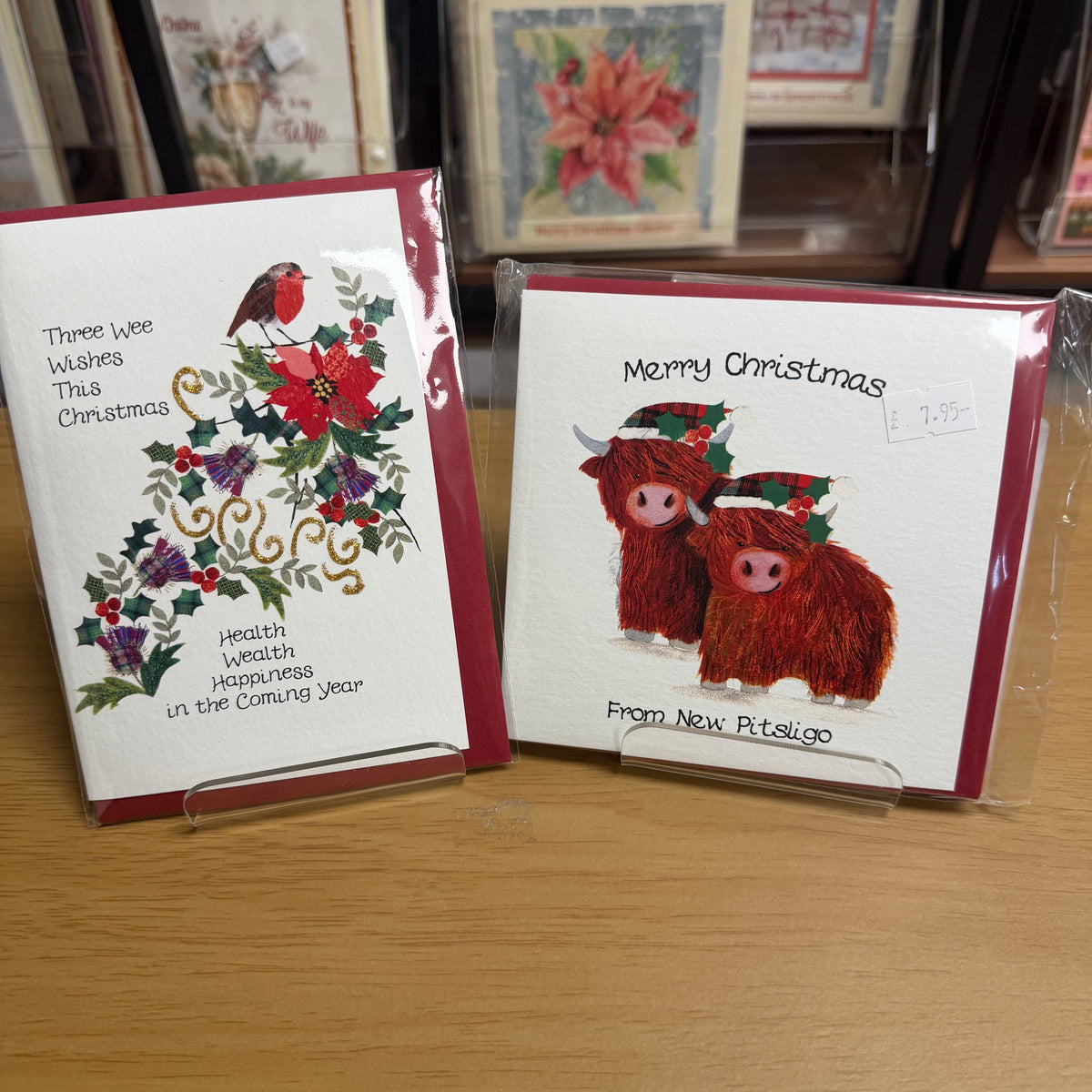 A picture showing two of the products available in the webstore