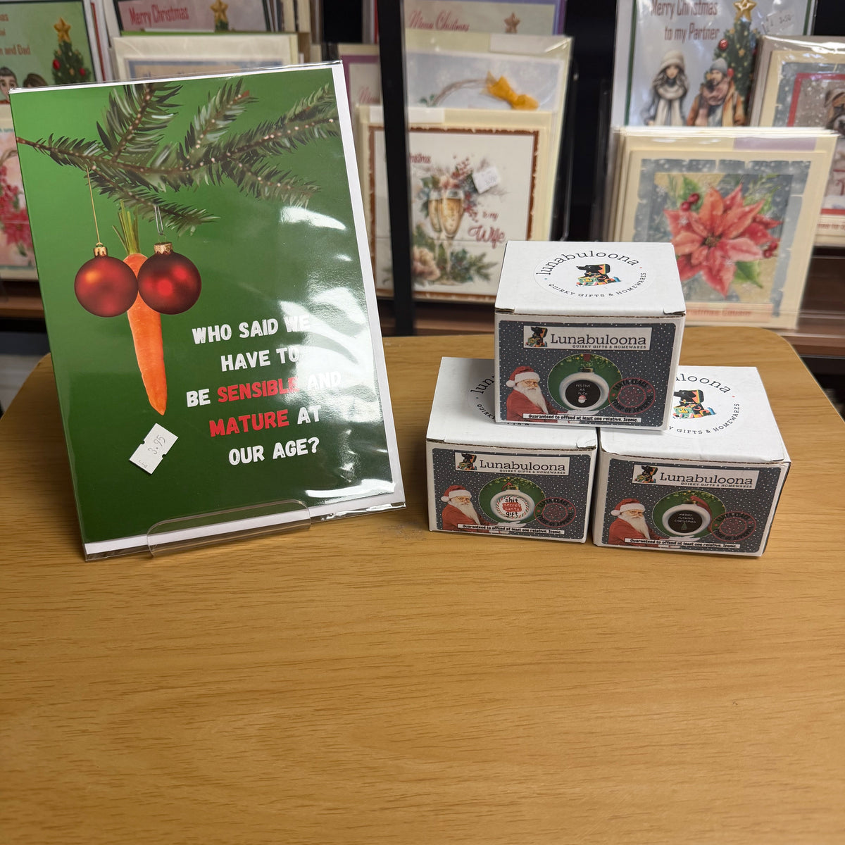 A picture showing products available in the webstore