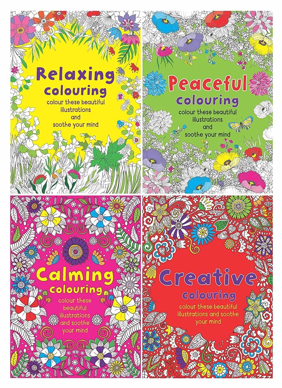 Mindfulness Colouring Book A4