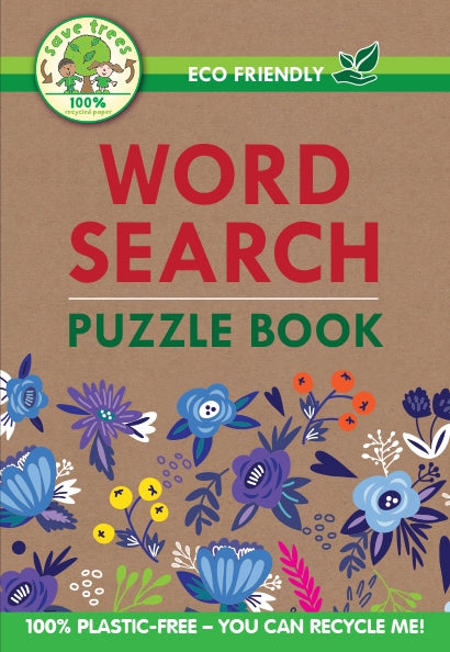 Puzzle Book, Eco Friendly, Word Search