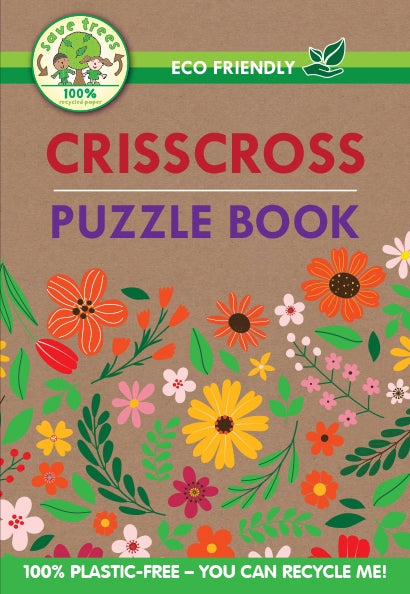 Puzzle Book, Eco Friendly, Criss Cross