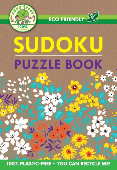 Puzzle Book, Eco Friendly, Sudoku