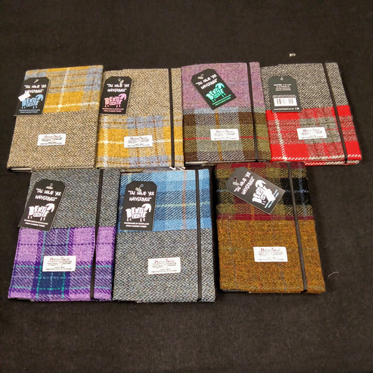 Harris Tweed Notebook - A5