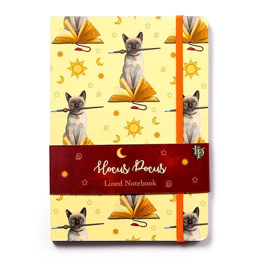 Lisa Parker Hocus Pocus Cat Notebook A5 - Recycled Paper
