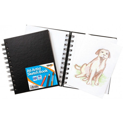 Sketch Book, A6, Spiral Bound