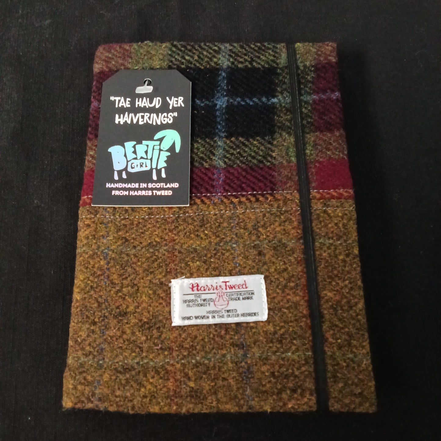 Harris Tweed Notebook - A5