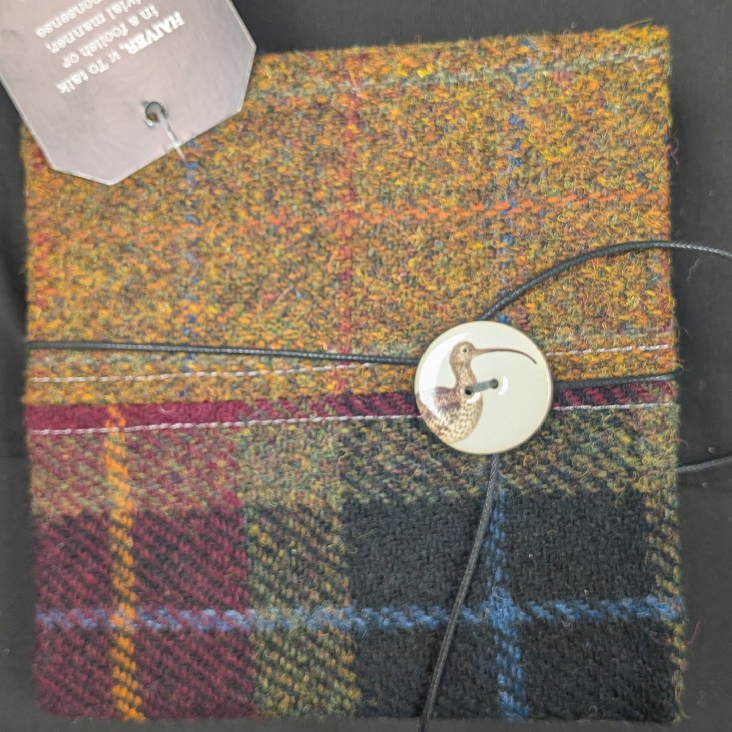 Harris Tweed Notebook - Square