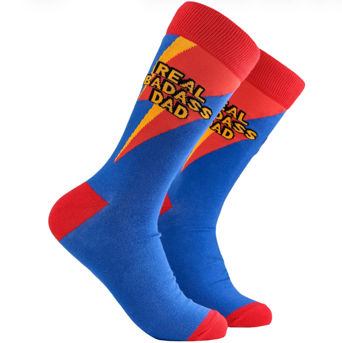 Real Badass Dad Socks by Socktopus