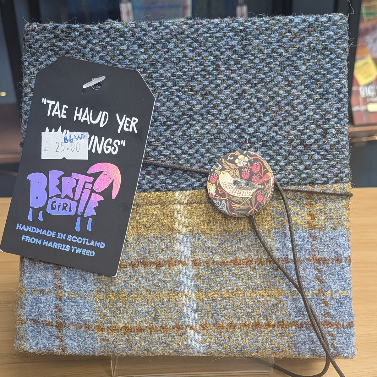 Harris Tweed Notebook - Square