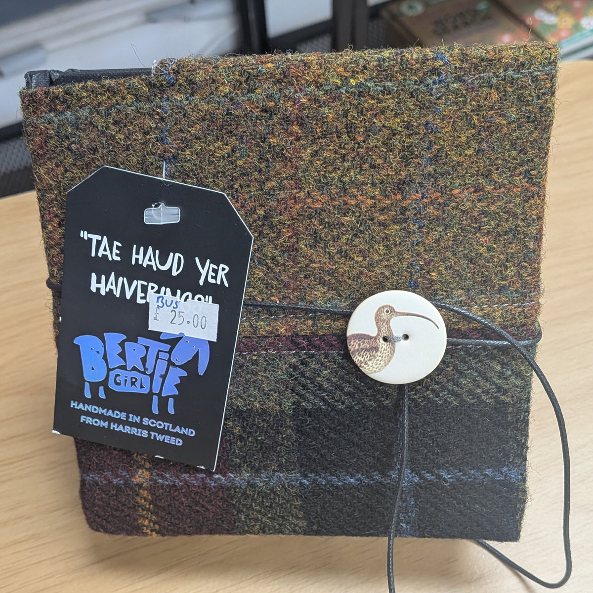 Harris Tweed Notebook - Square