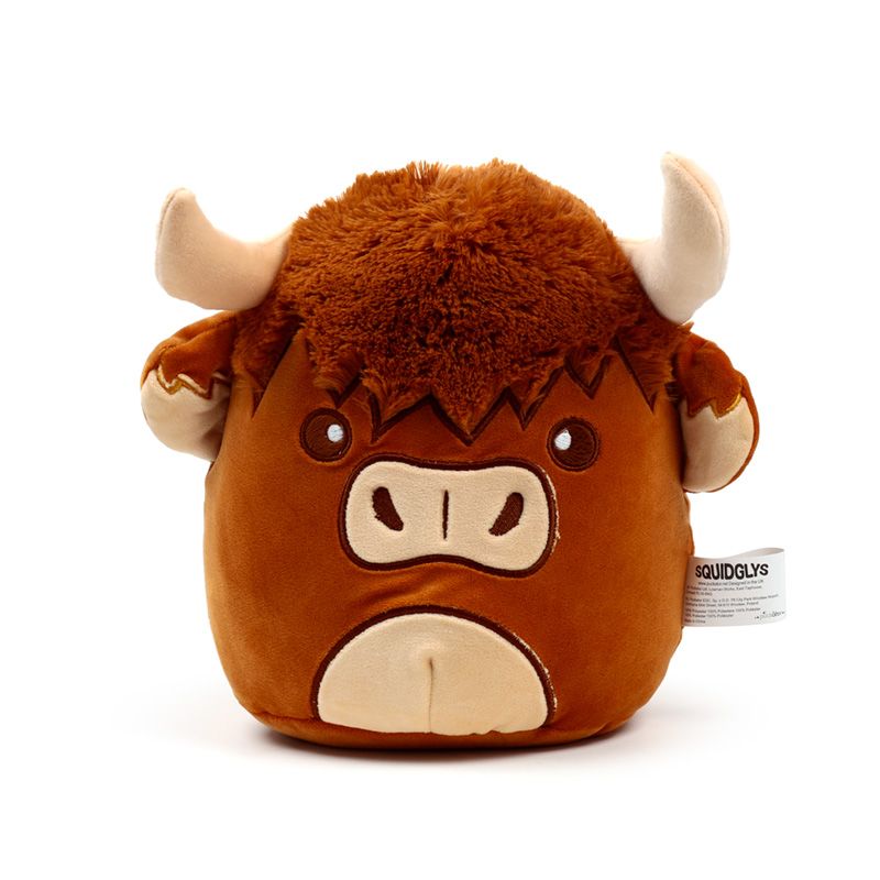 Squidglys Hamish the Highland Coo Cow Plush Toy