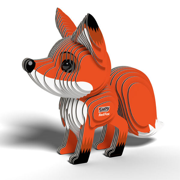 3D Craft Collectible Red Fox