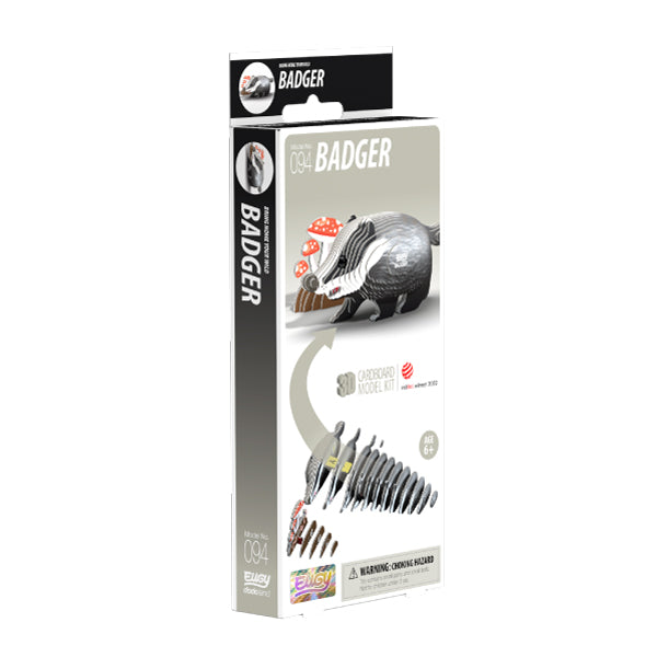 3D Craft Collectible Badger