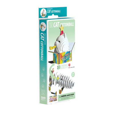 3D Craft Collectible Cat Cottonball