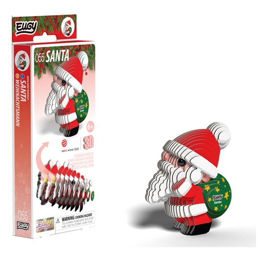 Eugy 3D Craft Collectible Santa