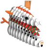 Eugy 3D Craft Collectible Snowman