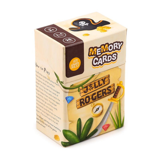 Jolly Rogers Pirates Kids Memory Card Game