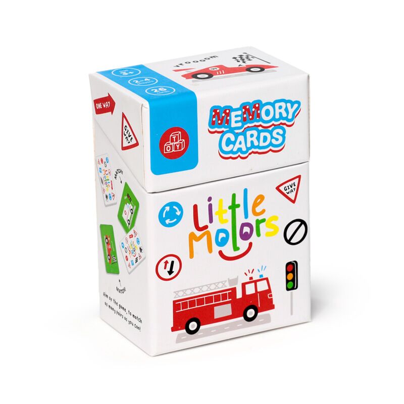 Little Motors Kids Memory Card Game