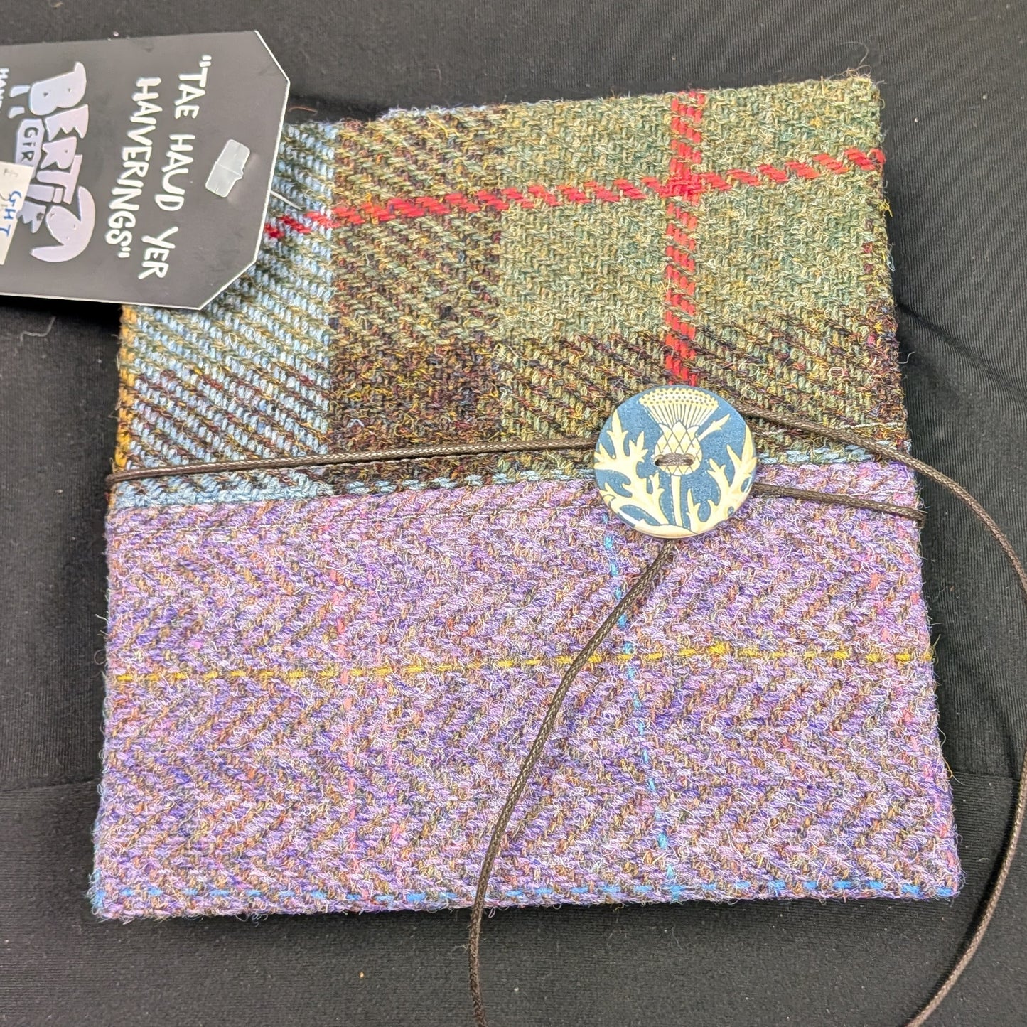 Harris Tweed Notebook - Square