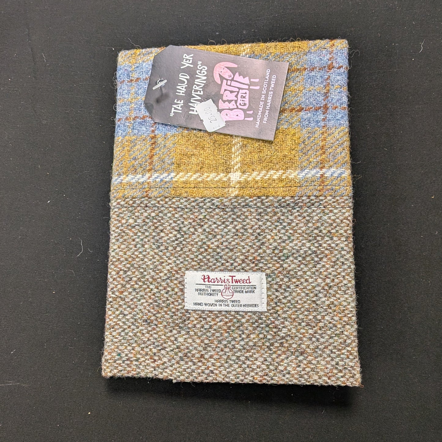Harris Tweed Notebook - A5