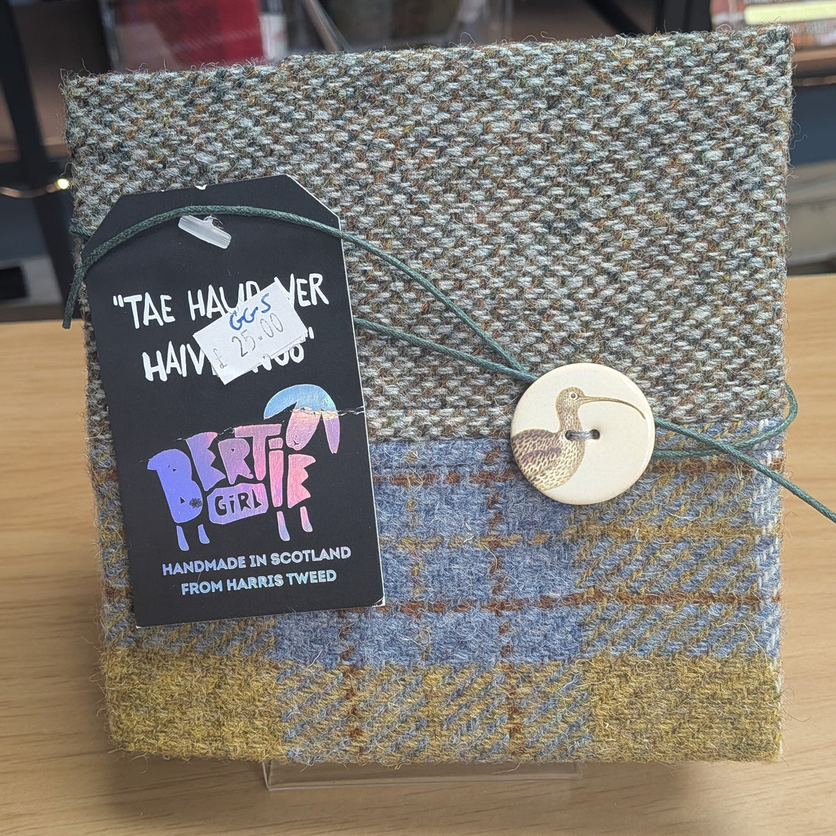 Harris Tweed Notebook - Square