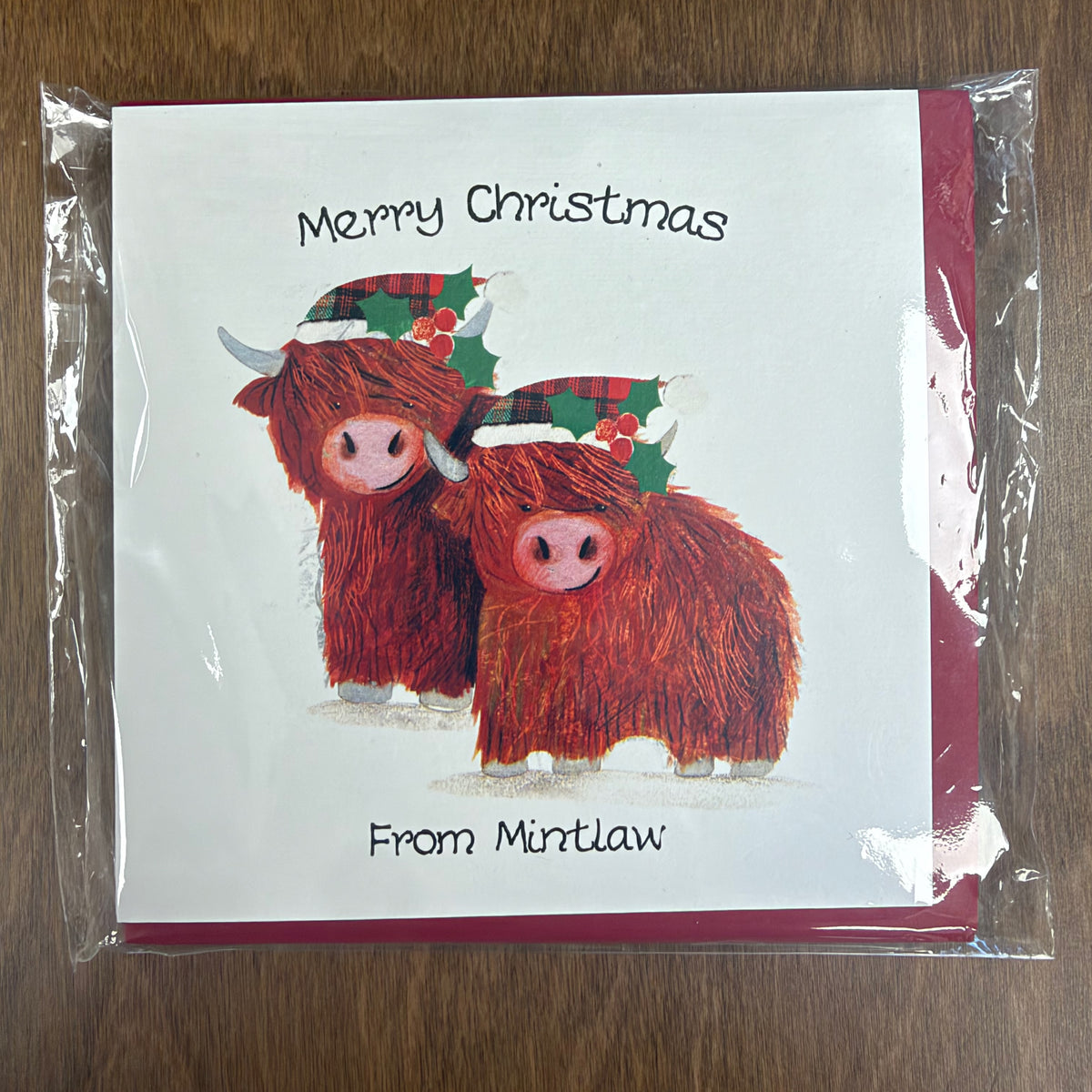 Notecards, Pk of 6 - Merry Christmas from....