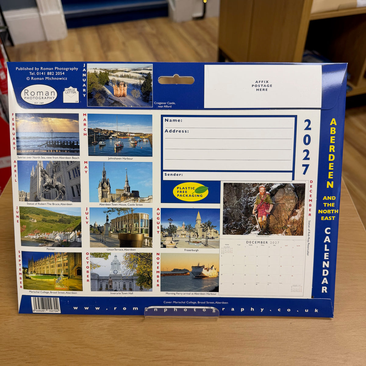 Aberdeen & North East 2027 Calendar