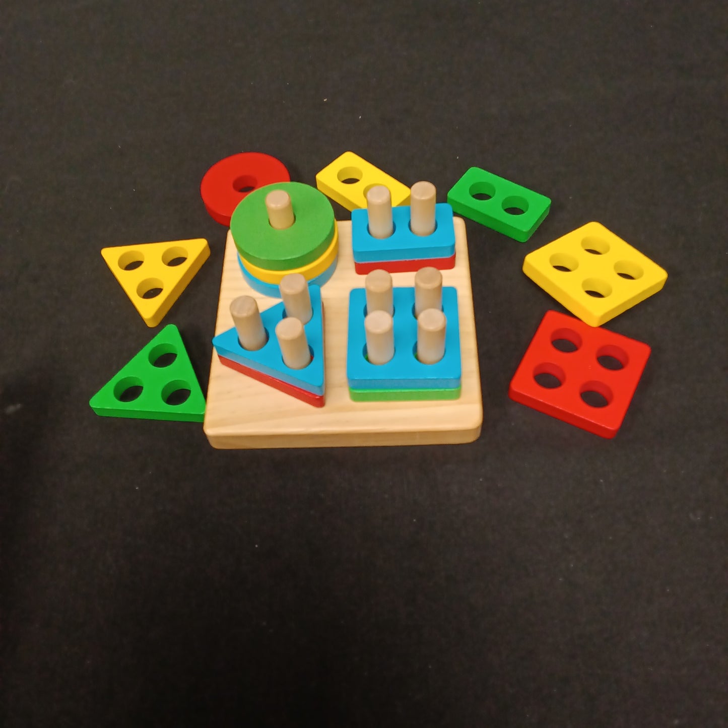 Stack & Learn Geometric Shape Puzzle
