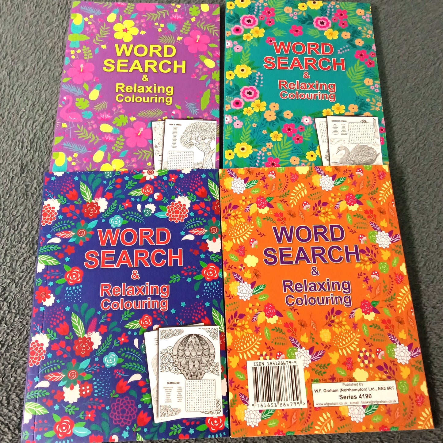 Activity Book, Wordsearch and Colouring
