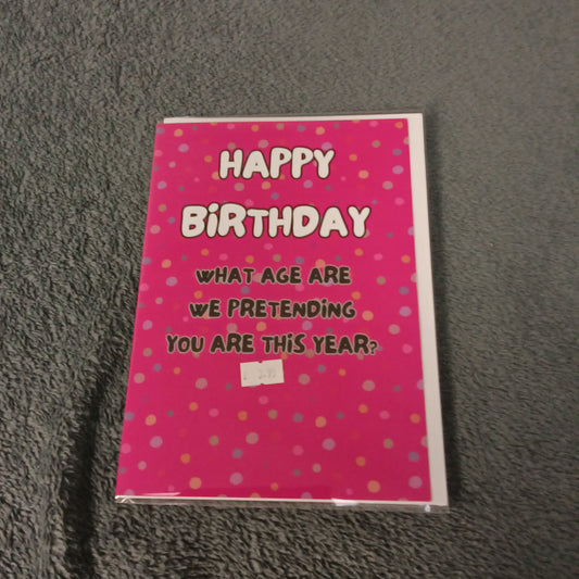 What Age Are We Pretending