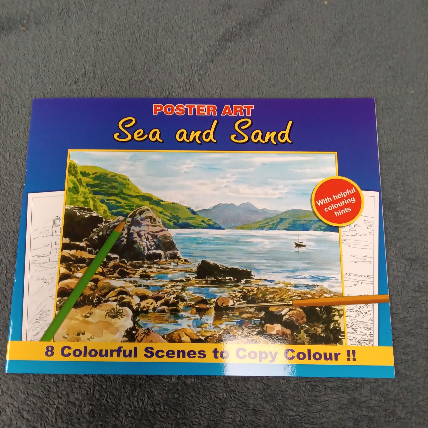Colouring Book, Landscapes to Colour