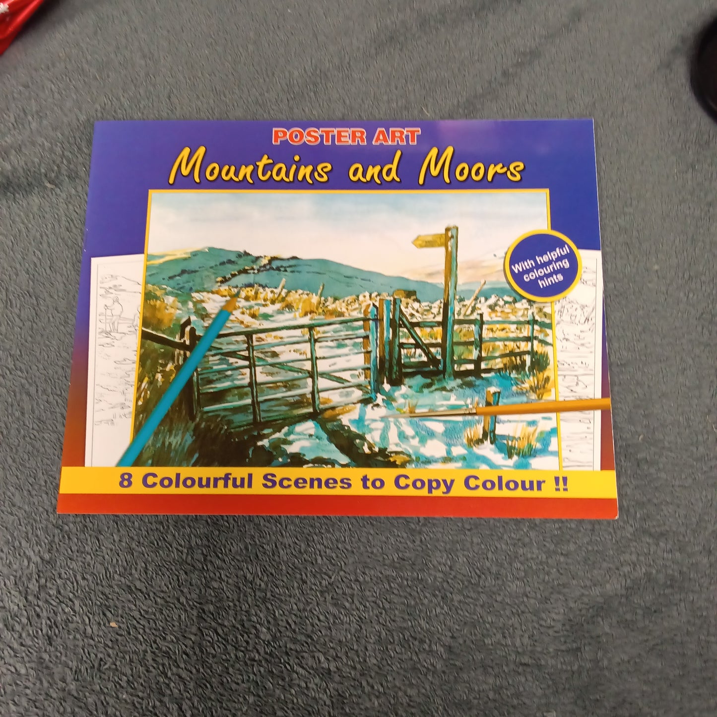 Colouring Book, Landscapes to Colour
