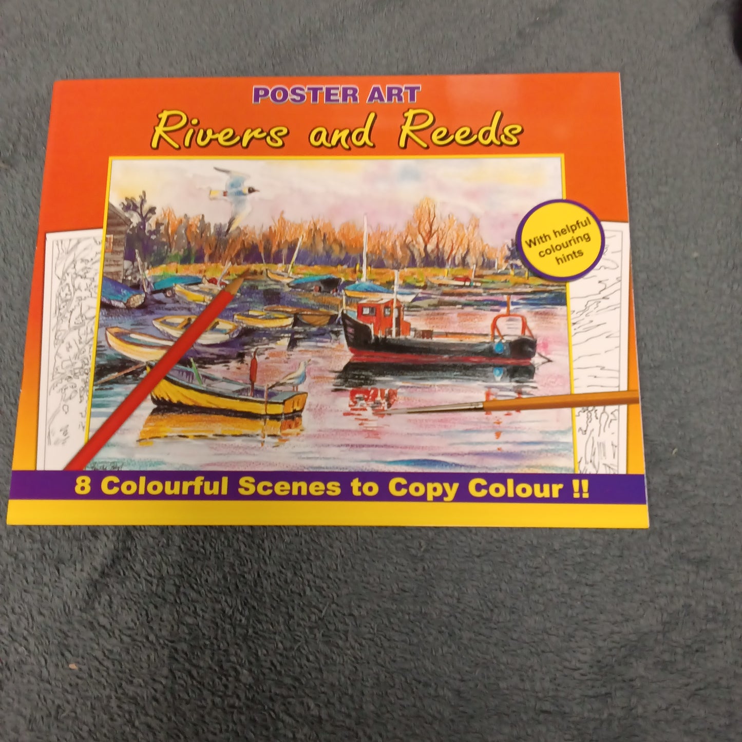 Colouring Book, Landscapes to Colour