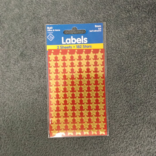 Stickers - Gold Stars