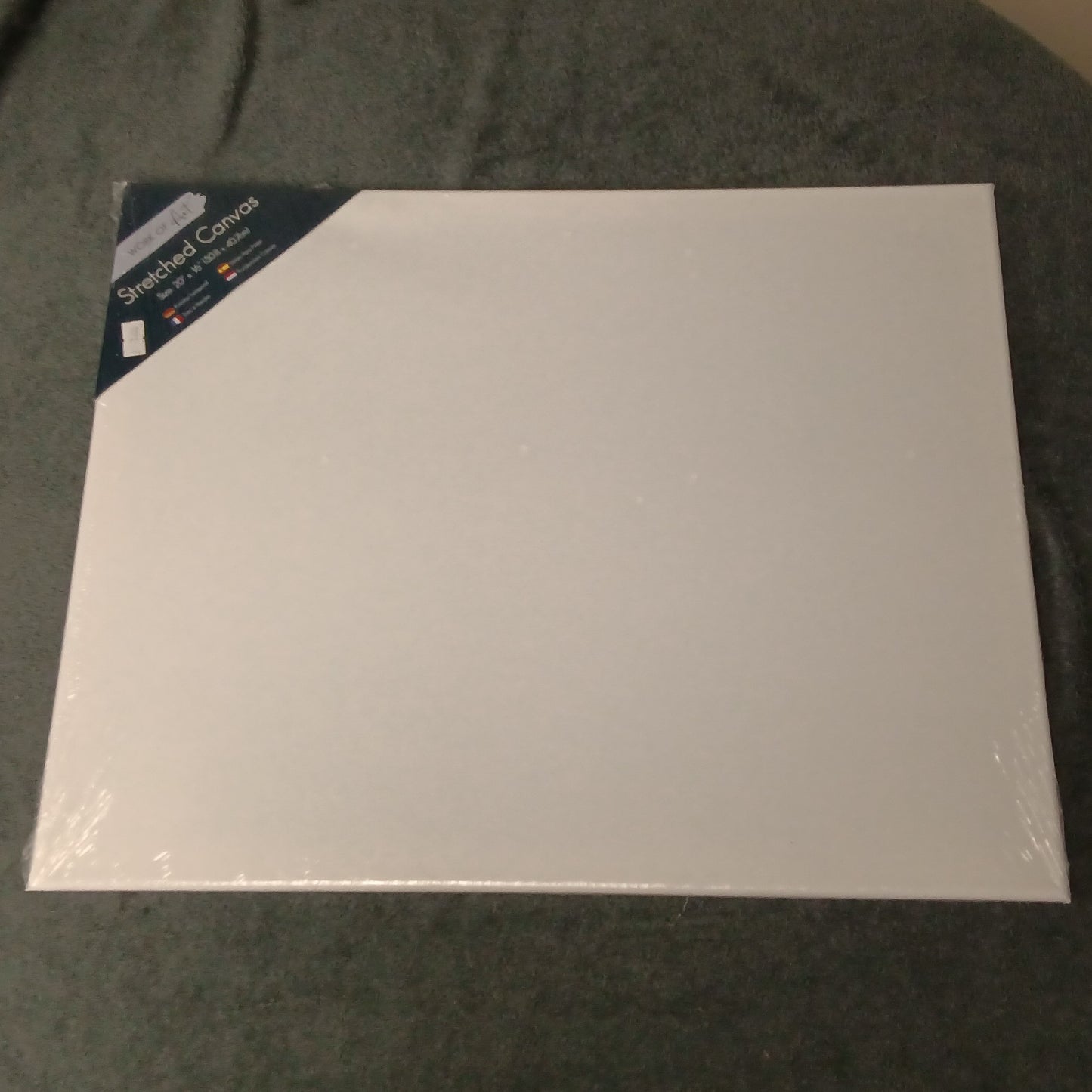Canvas panel, Stretched Cotton, 50x40cm
