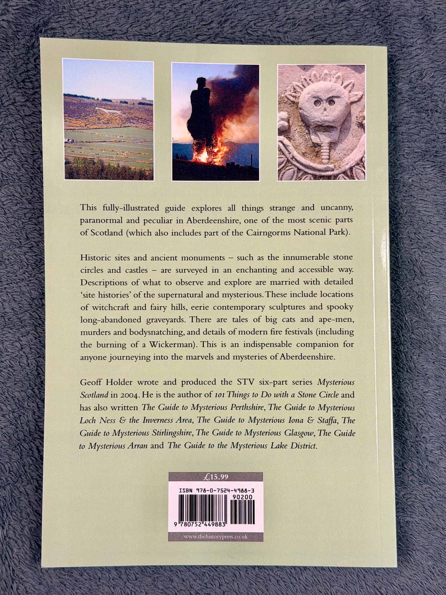 Guide to Mysterious Aberdeenshire by Geoff Holder