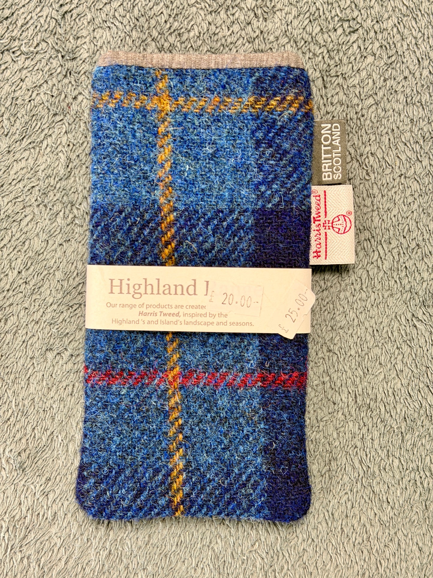 Harris Tweed Glasses Case